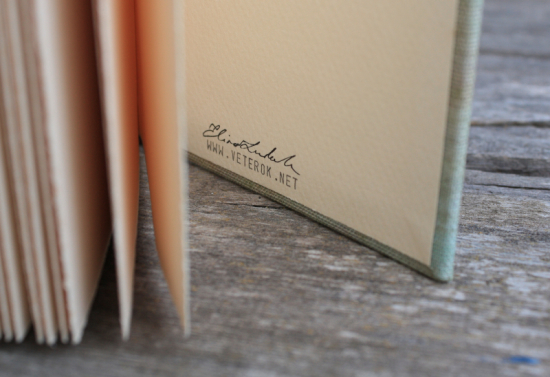 Handbound sketchbook by Veterok